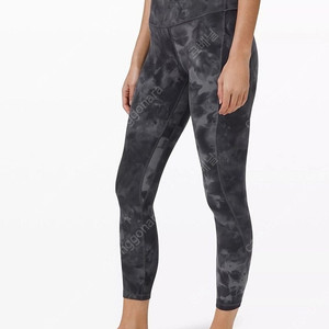 룰루레몬 lululemon 얼라인 하이라이즈 크롭 팬츠 사이즈 4