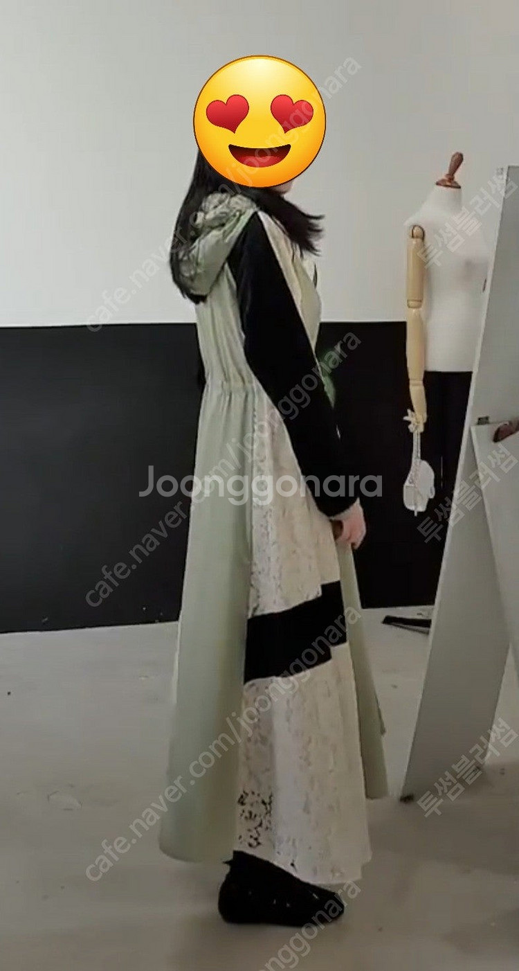 수아르 야심작 원피스(프리 사이즈, 후드 포함)--2