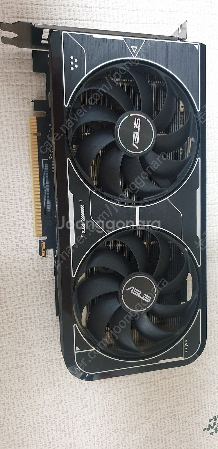 아수스 RTX3060TI 그래픽카드 팝니다--1