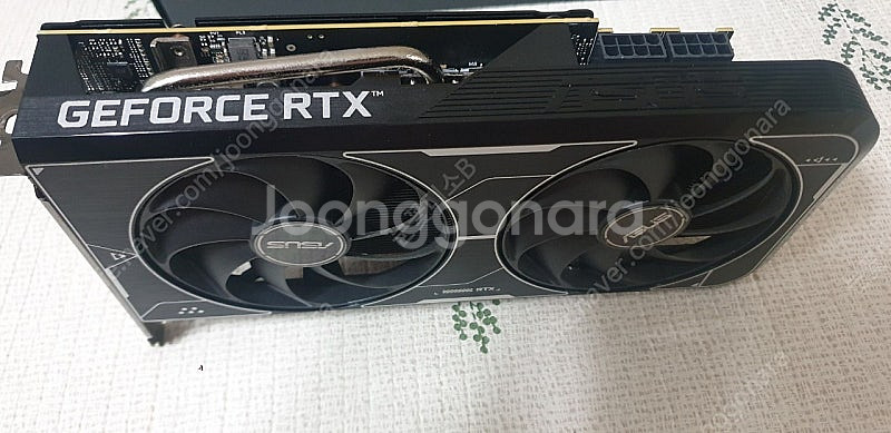 아수스 RTX3060TI 그래픽카드 팝니다--2