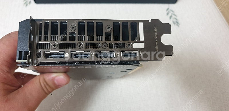 아수스 RTX3060TI 그래픽카드 팝니다--4