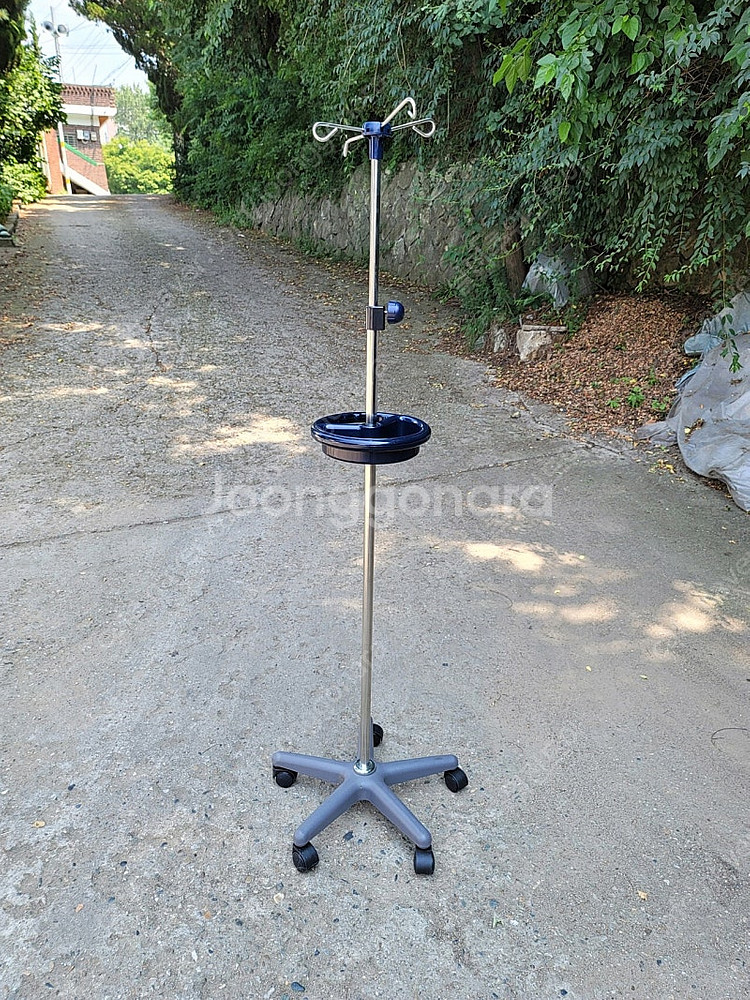 (직거래) 이동형 수액걸이 수액거치대 링거거치대--0