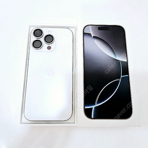 아이폰16프로 256GB 화이트 새상품급 공기계 중고폰 알뜰폰 북부모바일~