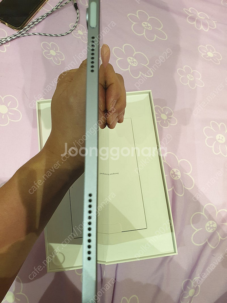 아이패드에어 m3 11 128GB 블루 팝니다--1