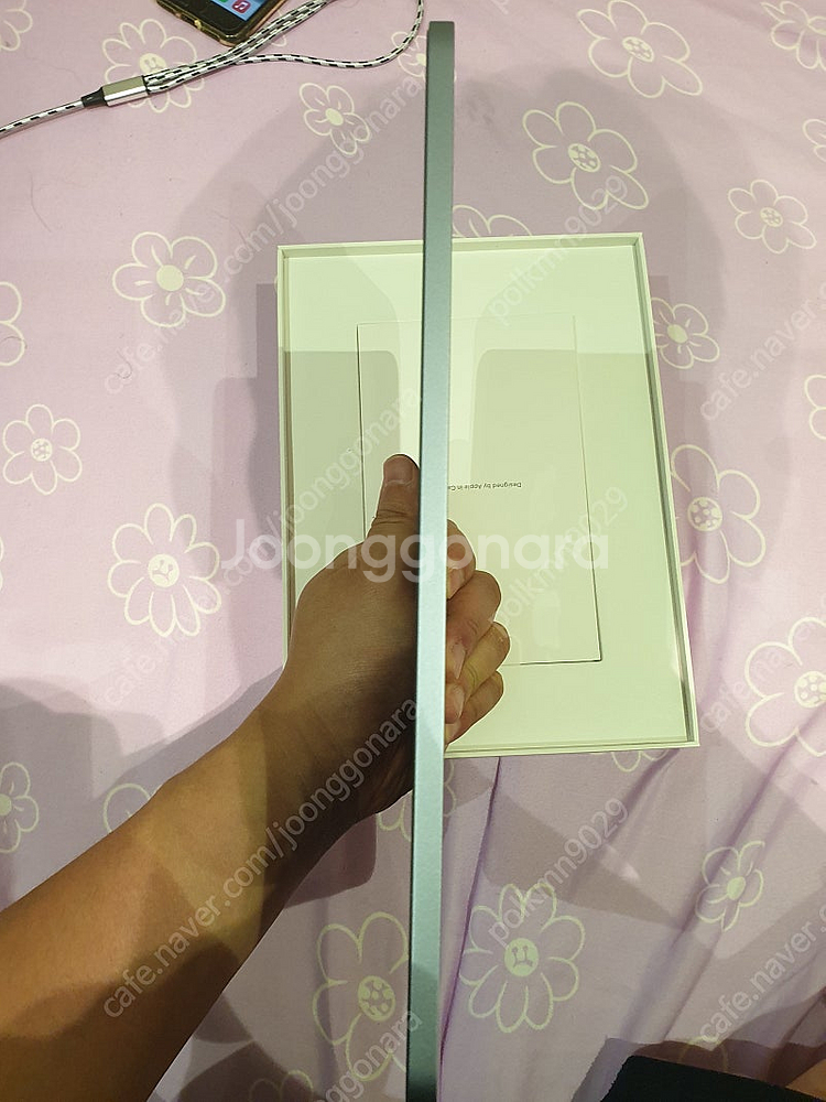 아이패드에어 m3 11 128GB 블루 팝니다--3