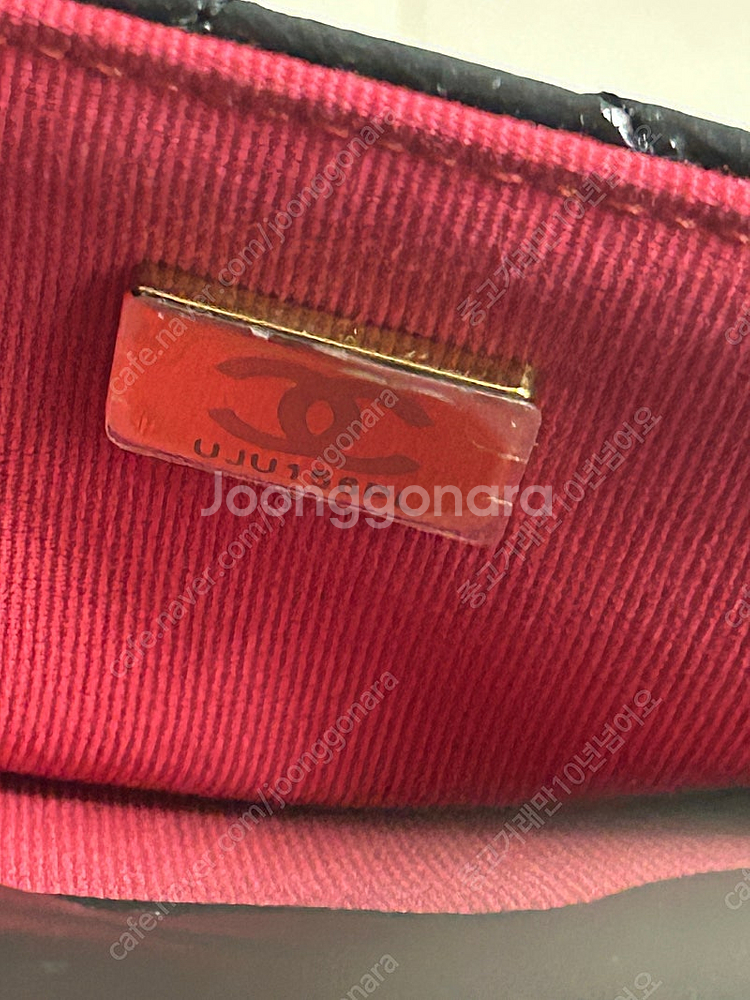 샤넬 시즌 호보백 미듐 블랙 (샤넬 웨이비백)--7