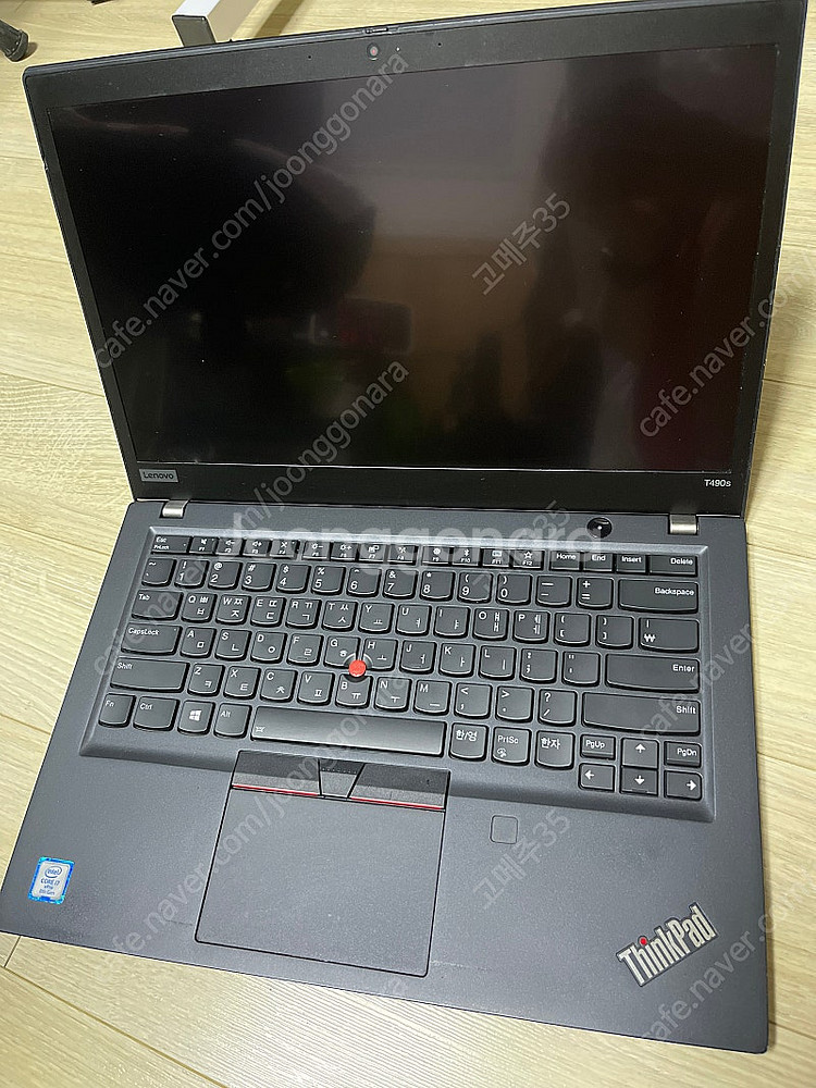 레노버 thinkpad t490s 노트북--1