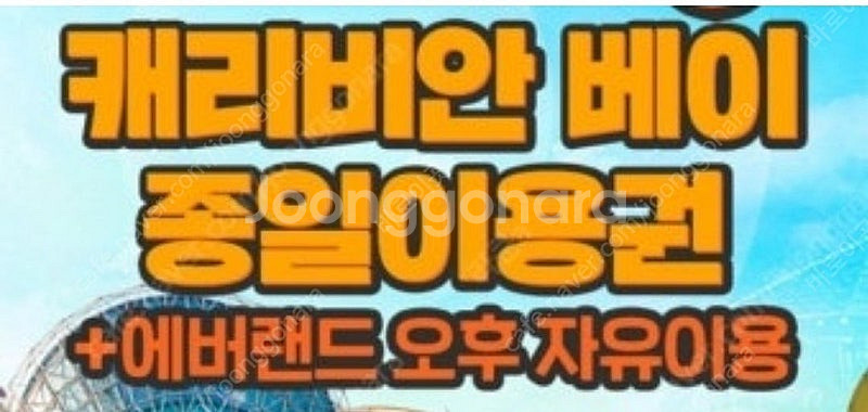 캐리비안베이+에버랜드 복합권/워터플래닛/블루캐니언/천안...--0