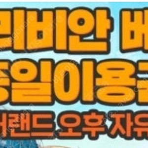 캐리비안베이+에버랜드 복합권/워터플래닛/블루캐니언/천안오션어드벤처/변산/단양오션플레이