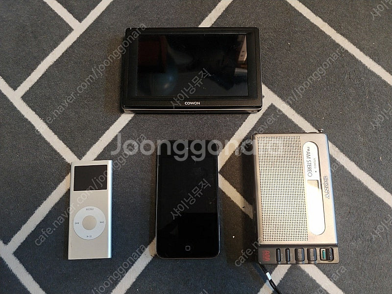 소형기기(Ipod 외)정크4대 판매합니다.--0