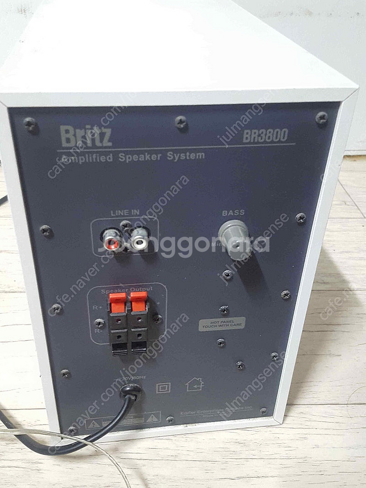 브리츠 2.1채널 스피커 BR3800 판매합니다. 25...--6