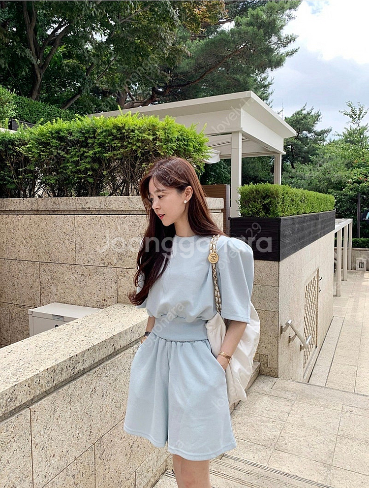 바이씨니 컬러퍼프 세트(소라) 택포--1