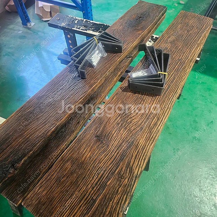 100년이상된 올드오크 빈티지 고재 벽선반 카페벽선반 ...--4