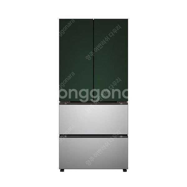 LG 오브제 김치냉장고 클레이 그린 미개봉 새상품--1