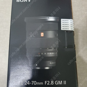 (이벤트 가능) 소니 sony FE 24-70 (2470) F2.8 GM II 미개봉 새제품 판매