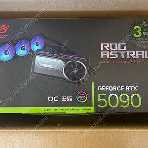ASUS ROG Astral LC 지포스 RTX 5090 OC D7 32GB 미개봉 새상품