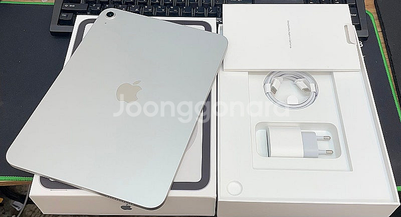 아이패드11세대 실버 WIFI 128GB 배터리100%...--2