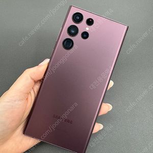 [대전중고폰] 078016 갤럭시S22울트라 버건디 256G 판매합니다