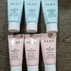 헤라 톤업 선크림/ 헤라 유브이 프로텍터 멀티디펜스 프레쉬 톤업 90ml