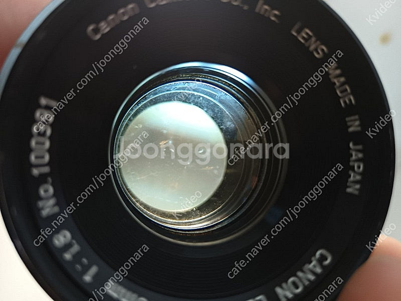캐논 FL 50mm F1.8 빈티지 필름카메라 렌즈 전...--6