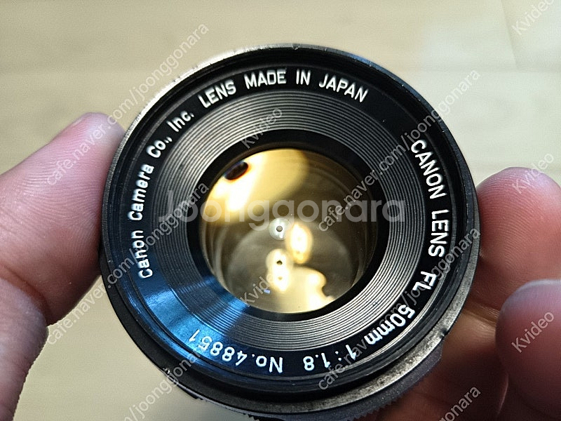 캐논 FL 50mm F1.8 빈티지 필름카메라 렌즈 전...--8