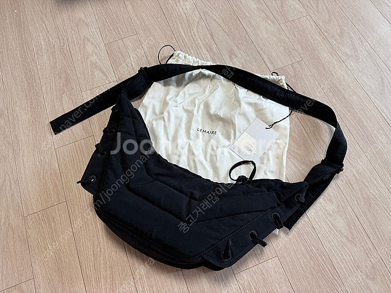 르메르 소프트 게임백 스몰 블랙--0