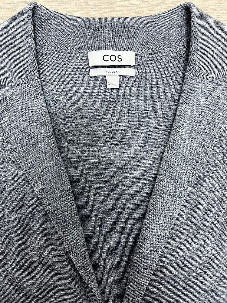 COS/코스 울 니트 가디건/L--1