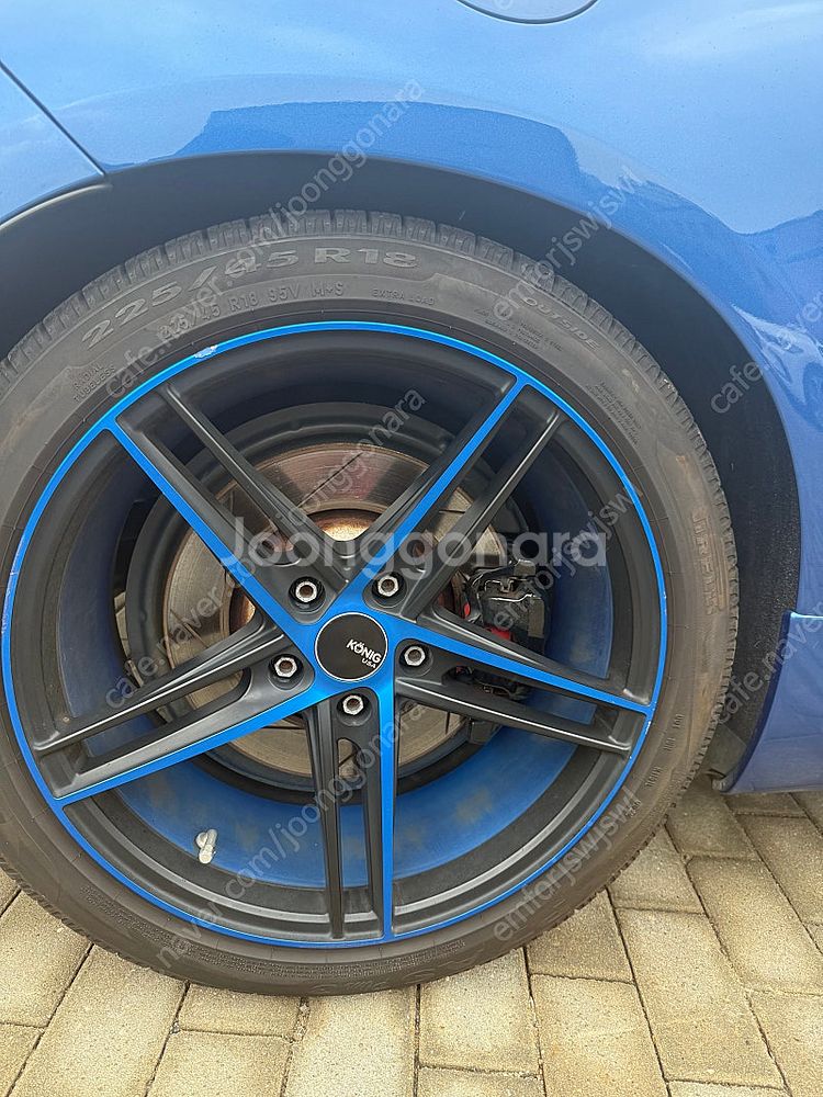 코닉 휴볼트 f1 18인치 휠 팡매합니다--1