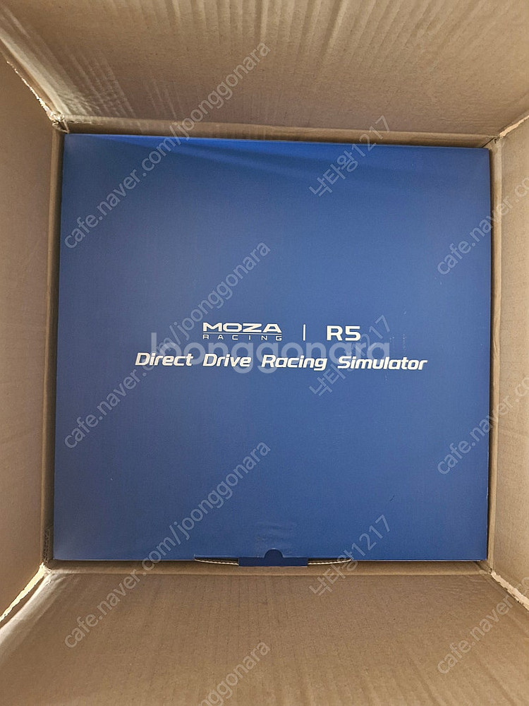 MOZA R5(모자 R5) 레이싱휠 팝니다--0