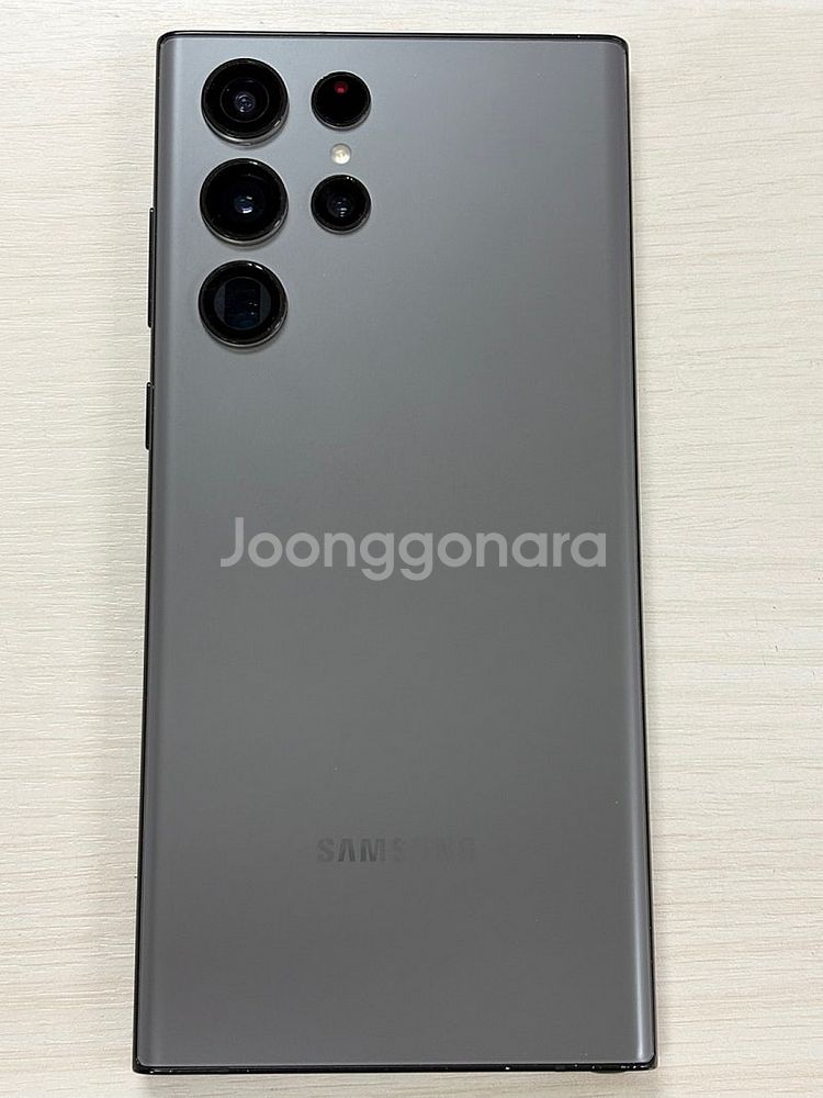 갤럭시 S22울트라 그레이색상 512용량 상태좋은 무잔...--0
