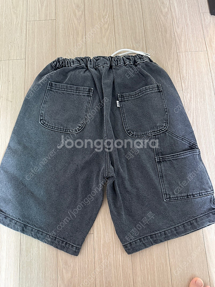 히로 반바지 블랙청 160 비그제품--1