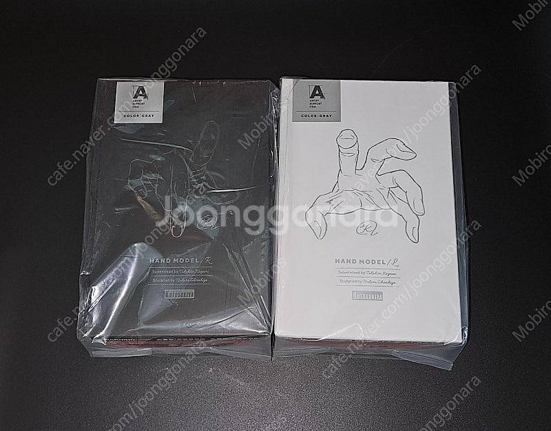 코토부키야 핸드모델 그레이 R/L 오른손 왼손 일괄 팝...--0