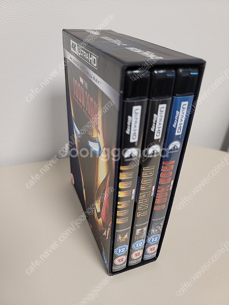 [4K 블루레이] 아이언맨 3-movie collection (한글자막X) 팝니다.(택포)--1