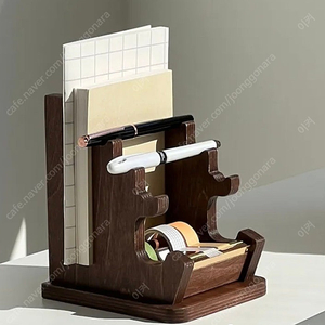 우딕 멀티 3in1 펜트레이 월넛 원목