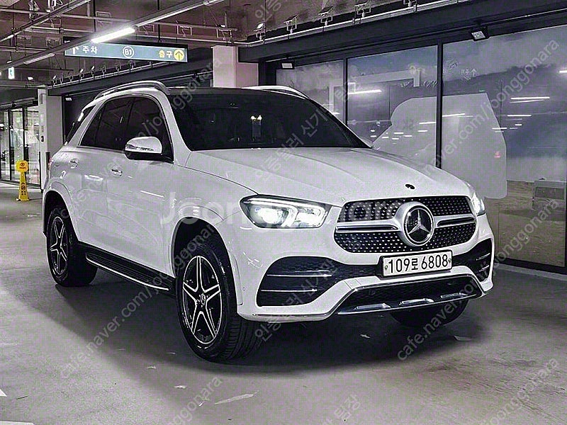 흰색 벤츠 GLE 중고 W167 GLE 450 4MAT...--6