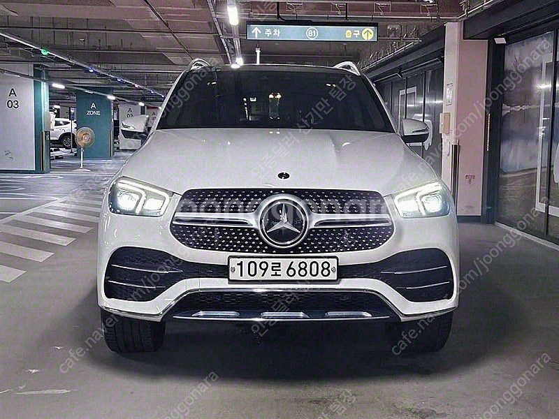 흰색 벤츠 GLE 중고 W167 GLE 450 4MAT...--7