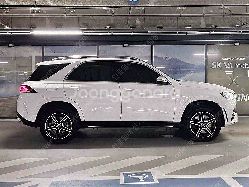 흰색 벤츠 GLE 중고 W167 GLE 450 4MAT...--8