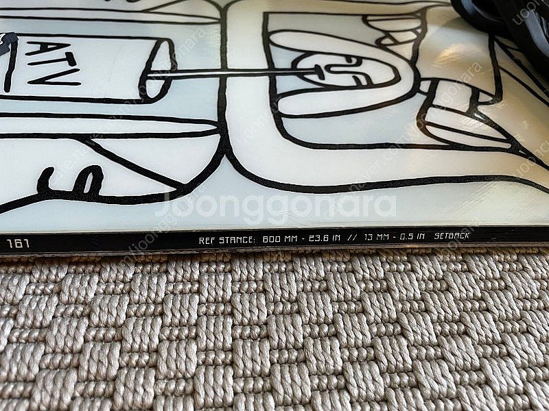 가격인하 | Slash by GiGi ATV 161, 17/18 데크바인딩 올셋 팝니다--3