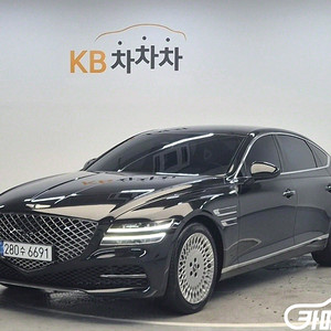 [제네시스]G80(RG3) 2.5 가솔린 터보 AWD 기본형 (5인승) 2023 년 휘발유 중고 중고차 전액할부☆중고차리스☆중고차수출