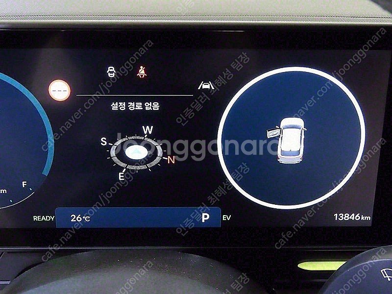 현대 코나 중고 디올뉴 코나 중고자동차 흰색 2023년...--9