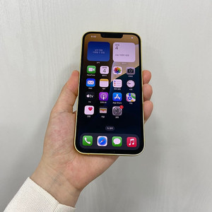 96380 아이폰14 옐로 128GB 부산 중고폰 팝니다 37만원