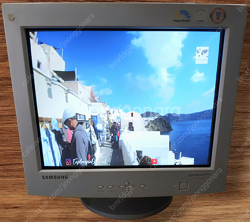삼성 CRT 17인치 모니터 CD175DP 팝니다--0