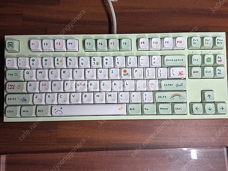 그루브스톤 GV8 그린크레용 저소음 코랄축 45g--0