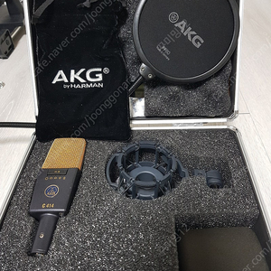 AKG C414 XL2 마이크 풀박스 팔아요