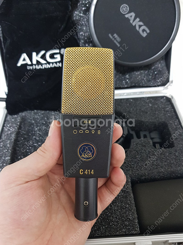 AKG C414 XL2 마이크 풀박스 팔아요--1
