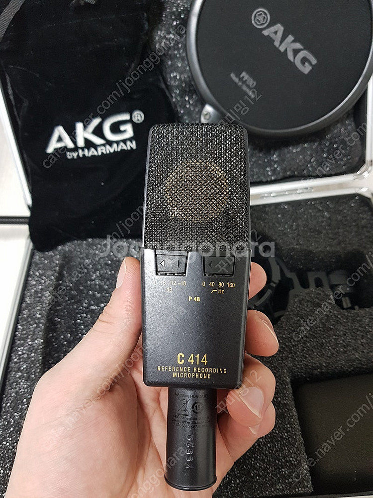 AKG C414 XL2 마이크 풀박스 팔아요--2