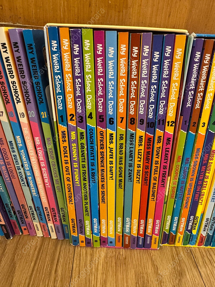 초등 챕터북 My weird school 21권 + cd 포함 정품, My weird school daze 12권,...--2