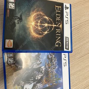 ps5 엘든링, 몬헌 와일즈 (코드 미사용)