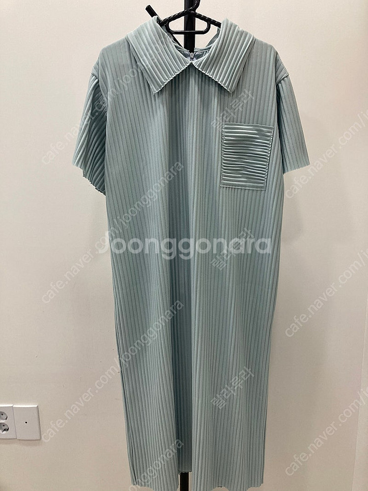 미미씨엘 시그니처 플리츠 원피스 S--0