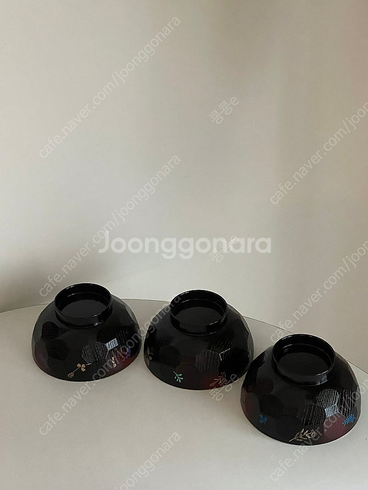 일본풍 공기5p+쟁반1p 일괄 세트--2